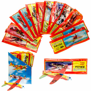Styropor-Flugzeuge im Display (48er-Set) | B2B Spielzeug