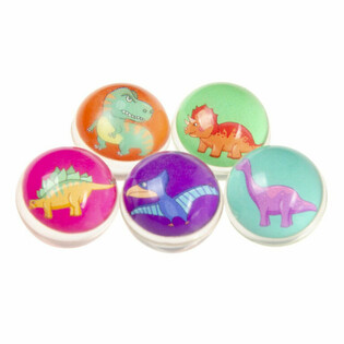 Dinosaurier-Flummis Ø 3.2 Cm. (50 Stk.)