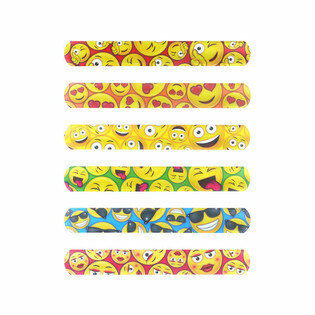 SCHNAPPARMBAND - SMILEY (120 Stk.)