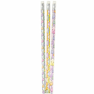 Neon 'Kacke' Bleistifte mit Radiergummi (12er-Pack)