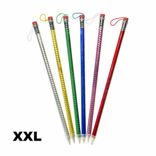 Riesiger JUMBO Glitter Bleistift (12 Stk.)