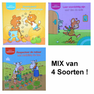 P&auml;dagogischer Kinderbuch-Mix - Zusammenleben lernen (12 Stk.)