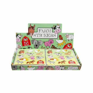 Fun-Sticker – Modell: Bauernhoftiere (120 Stk.)