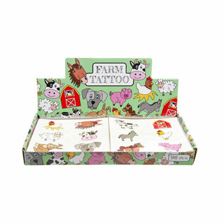 FUN TATTOOS - BAUERNHOFTIERE (96 Stk.)