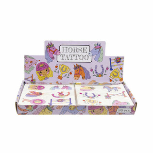 Fun Pferde Tattoos - Display Box (96 St&uuml;ck)