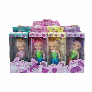 Kleine Ellis Puppen in Box & Display (16 St.)