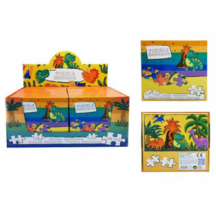 Dinosaurier Puzzle 48 Teile - Display (12 Stk.)