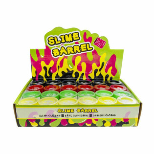 KLEINER FARBIGER SLIME IM DISPLAY (24 Stk.)