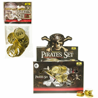 Piratenmünzen Display (48 Beutel)