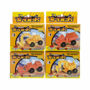 Bricks Bausteine - Baustellenfahrzeuge Mix (12 Stk.)