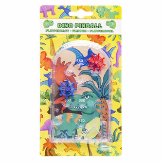 Dinosaurier Flipper Spiel - Auf Karte (12 Stk.)