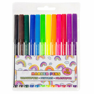 Gro&szlig;es Filzstifte Set (12 St&uuml;ck)