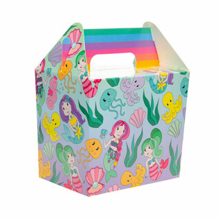 Meerjungfrauen Men&uuml;box / Mitgebselbox (12 Stk.)