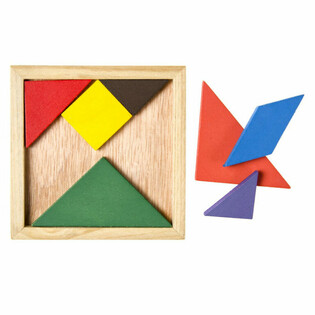 Holz Tangram Puzzle Set (12 Stk.)