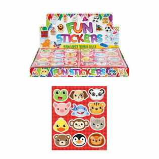 FUN STICKERS - MOTIV: TIERE (120 Stk.)