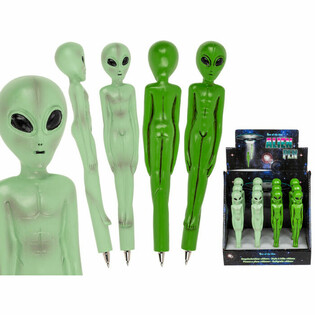 **MEGA G&Uuml;NSTIG** ALIEN KUGELSCHREIBER IM DISPLAY (12Stk.)