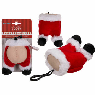 **MEGA G&Uuml;NSTIG** PL&Uuml;SCH-WEIHNACHTSSCHL&Uuml;SSELANH&Auml;NGER MIT WEIHNACHTSFURZGER&Auml;USCHEN (24 St&uuml;ck)