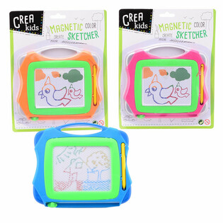 CREA KIDS - MAGNETISCHE ZAUBERTAFEL BUNT (12 Stk.)