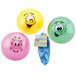 MIX LACHGESICHTER / SMILEY BALL Ø20 cm (36 Stk.)