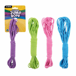 OUTDOOR FUN - Gummitwist, 10 Meter lang (6 Stk.)