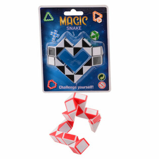 MAGIC SNAKE - 3D PUZZLE SCHLANGE AUF BLISTERKARTE (24 Stk.)
