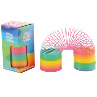 XL Regenbogenspirale Treppenl&auml;ufer - Gro&szlig;e Regenbogen-Spirale in Box (6 Stk.)