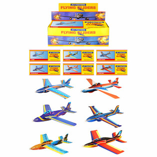 XXL Schaumstoff-Flugzeuge im Display (24 Stk.)