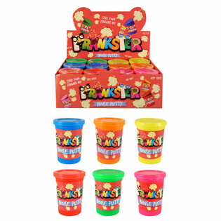 Neon Knetmasse (Noise Putty) - Display (12 Stk.)
