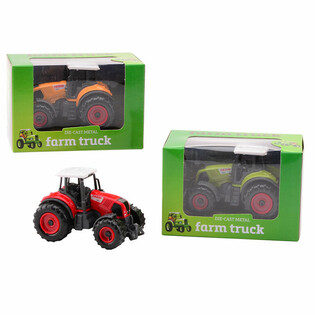 FARM MASTERS - DIE-CAST TRAKTOR IN GESCHENKBOX (12 Stk.)