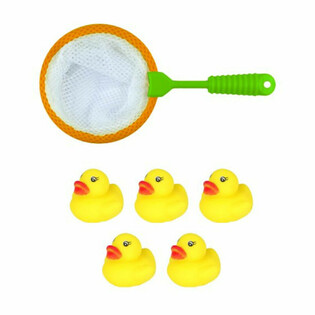 Enten-Angelspiel mit Kescher (1 Stk.)