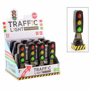 Spielzeug Ampel mit Licht & Sound - Display (12 Stk.)