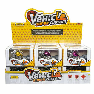 Cooles Motorrad in Geschenkbox im Display (24 Stk.)