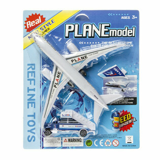 Flughafen Flugzeug Spielset auf Karte