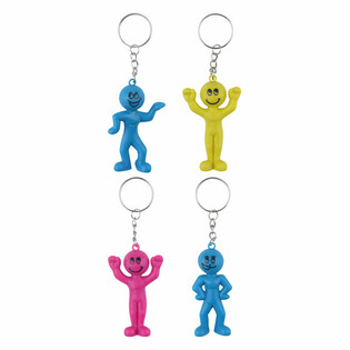 Smiley Figuren Schlüsselanhänger (60 Stk.)