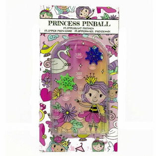 Flipper-Spiel Prinzessin auf Karte (12 St&uuml;ck)