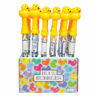 Großer Enten-Seifenblasenstab 37 cm im Display (24 Stk.)