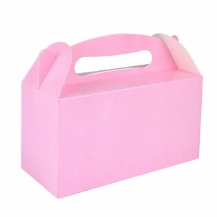 Menübox - Baby Rosa - 23x9.5x18 cm (12 Stk.)
