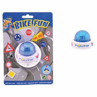 Bike Fun Polizei Sirene - Licht & Sound für Kinderfahrräder