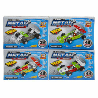 Metall-Rennwagen Bausatz (24 Stück Display)