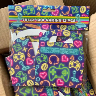 Gamer Gastgeschenkboxen (12 Stück)