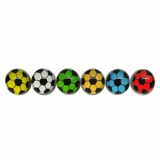 Fußball Flummis Farbmix - Ø 3.2 cm (50 Stk.)