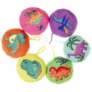 Pl&uuml;sch-Dinosaurier - Durchmesser: 10 cm (48er-Set)