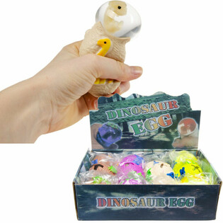 Squeeze Dinosaurier-Eier im Display (12 St&uuml;ck)