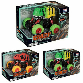 Große Pull Back Dinosaurier Monster Trucks - Luxus Geschenkbox (2 Stk.)