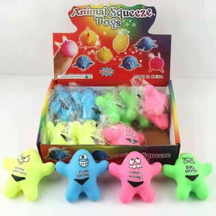 Squeeze Funny Man Display (12 St.)