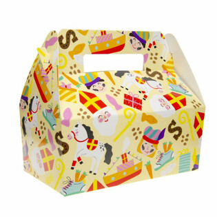 MENUBOX SINTERKLAAS - 22.5 x 12 x 9.5 cm (24 Stk.)