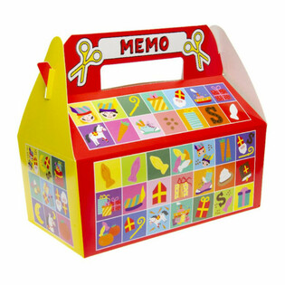 Sinterklaas Memory Men&uuml;boxen (24 St&uuml;ck)