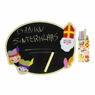 Nikolaus-Tafel inkl. Kreideschachtel (24 Stk.)