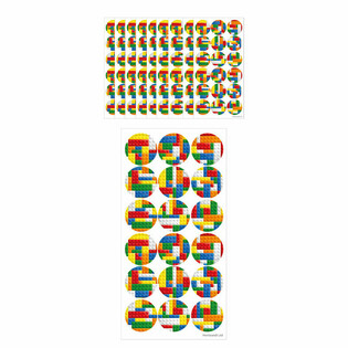 Fun Sticker - Brickz Bausteine (10 B&ouml;gen)