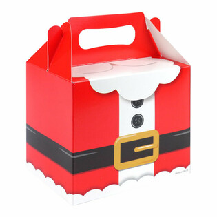 Men&uuml;box - Weihnachten Weihnachtsmann - 14 x 9.5 x 18 Cm. (12 Stk.)